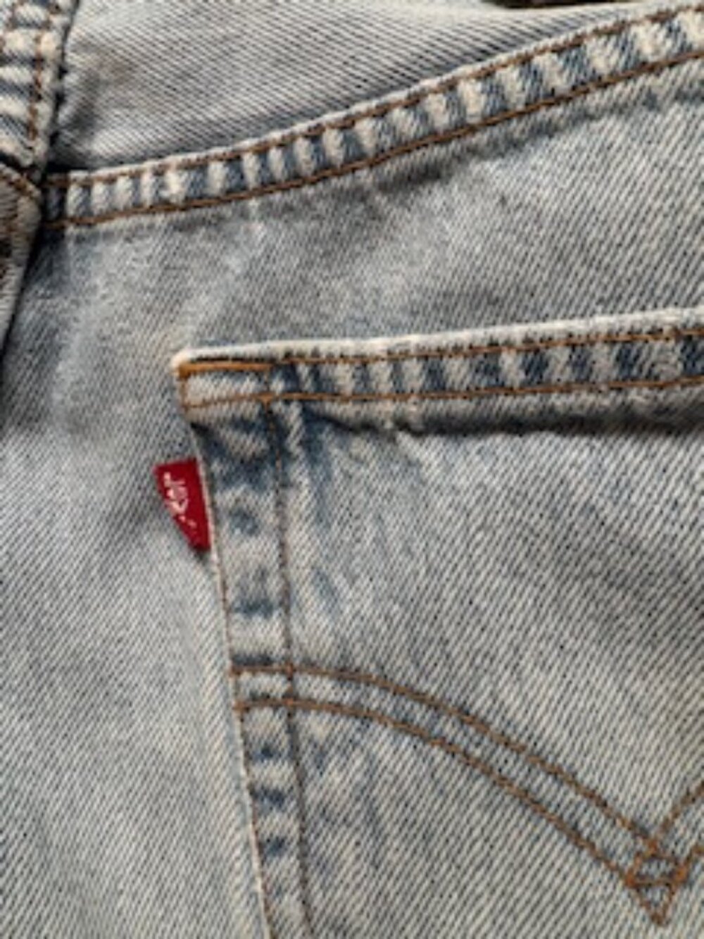 Levi's Vintage Jeans 32x34 For Women Jan 1993 SF factory - Picture 8 of 8